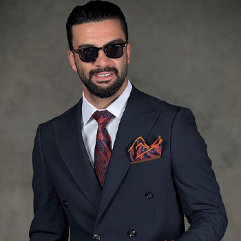  کت و شلوار دبل برست مردانه SCABAL
